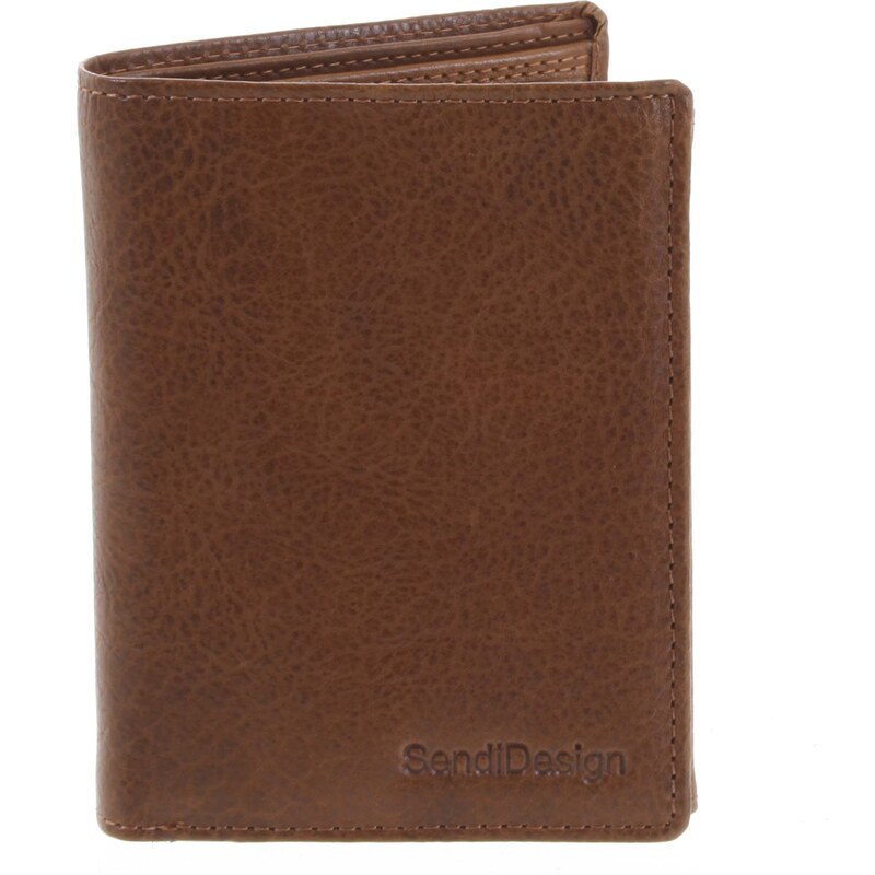Pánska kožená peňaženka svetlohnedá - SendiDesign Benny hnedá 14539956