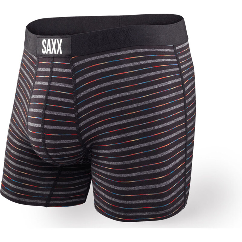 Saxx Vibe Boxer Brief Black Gradient Stripe 65395561