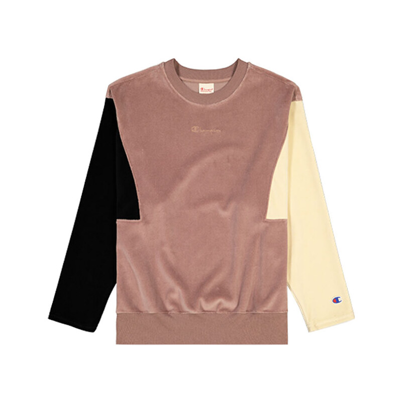 Champion Velour Colour Block Sweatshirt - Dámske - Mikina Champion - 66355751