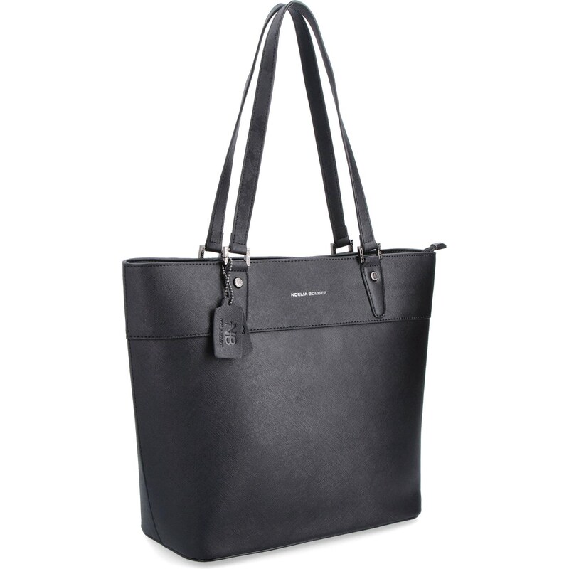Kožená kabelka cez rameno Noelia Bolger čierna NB 0032 C 64019541