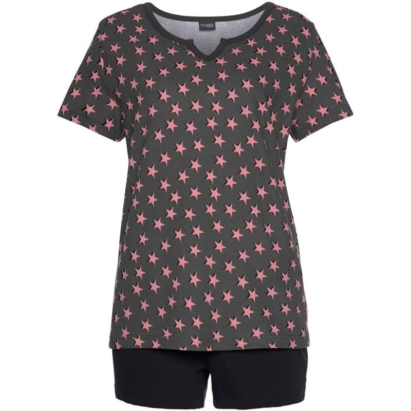 VIVANCE Kraťasy bordová / čierna 54222828