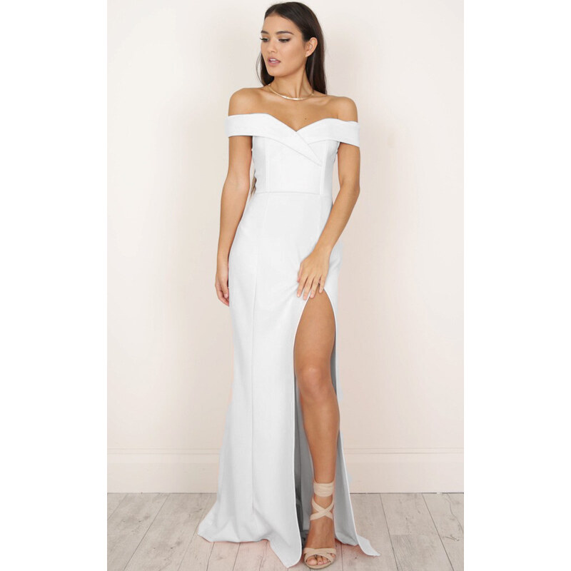 TopMode Plesové šaty s rozparkom 31809478