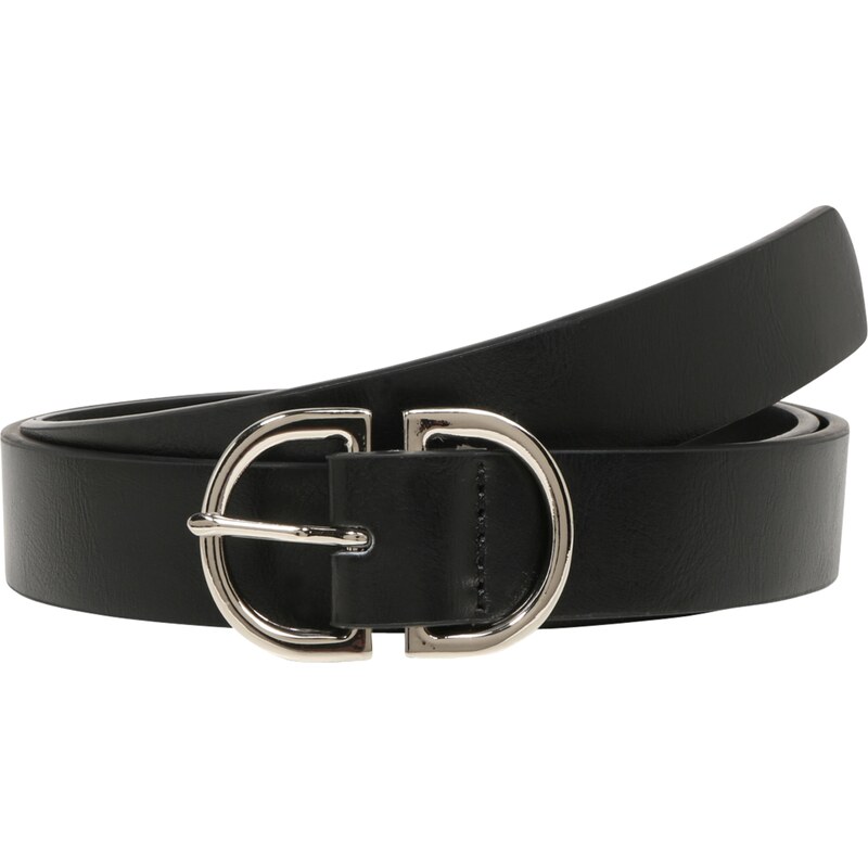 ABOUT YOU Opasky Megan Belt čierna / strieborná 15669126