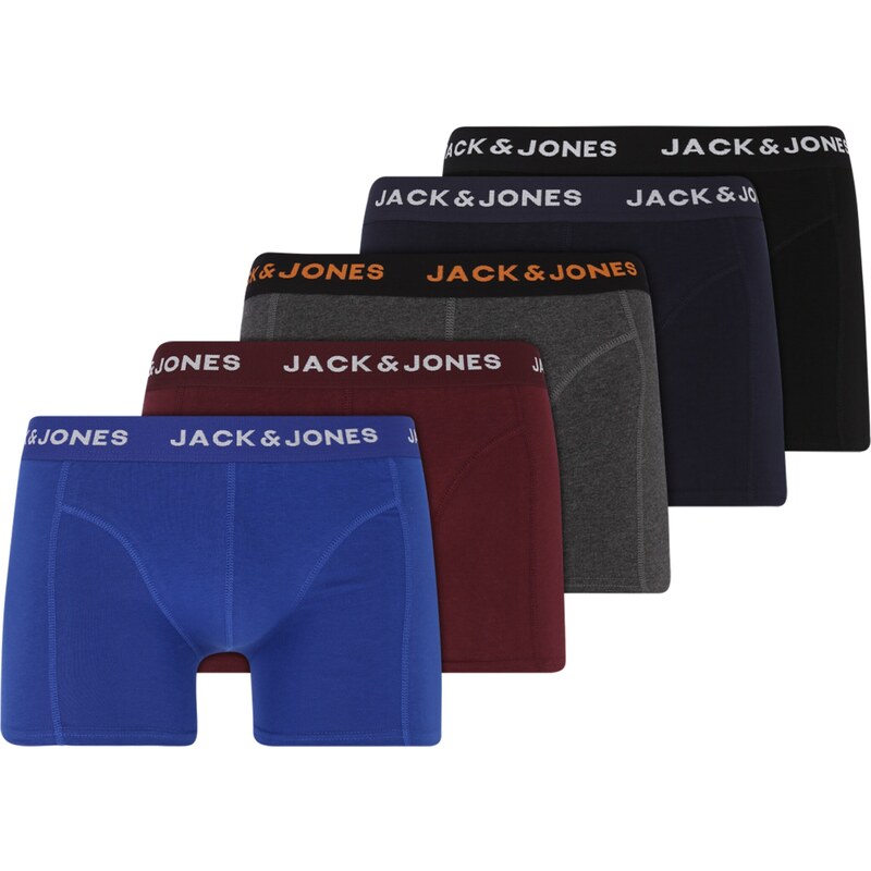 JACK & JONES Boxerky JACBlack Friday námornícka modrá / sivá 65305069