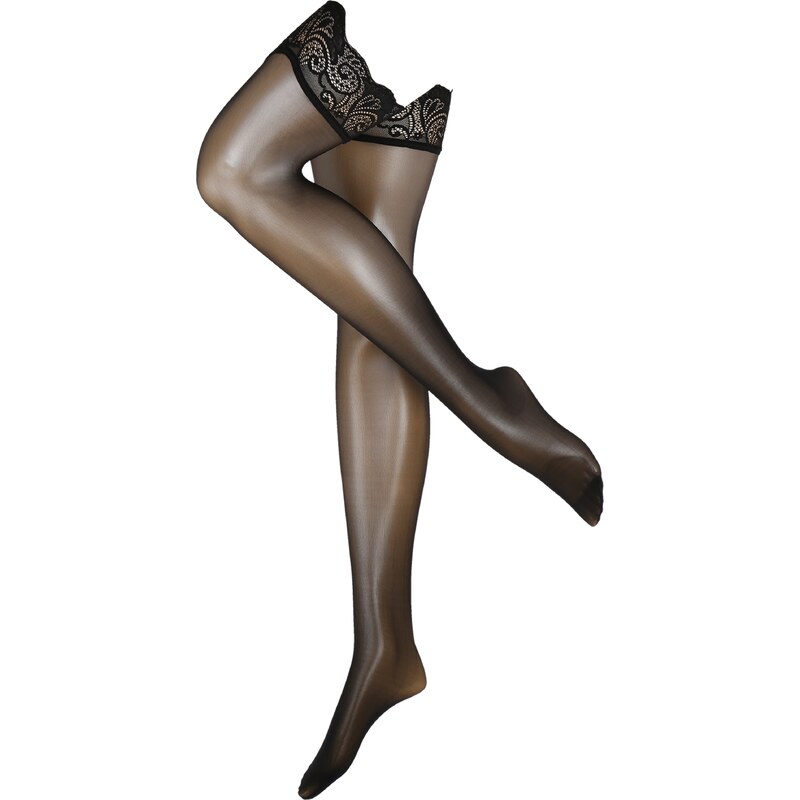 FALKE Pančuchy Matt Deluxe čierna 62846864