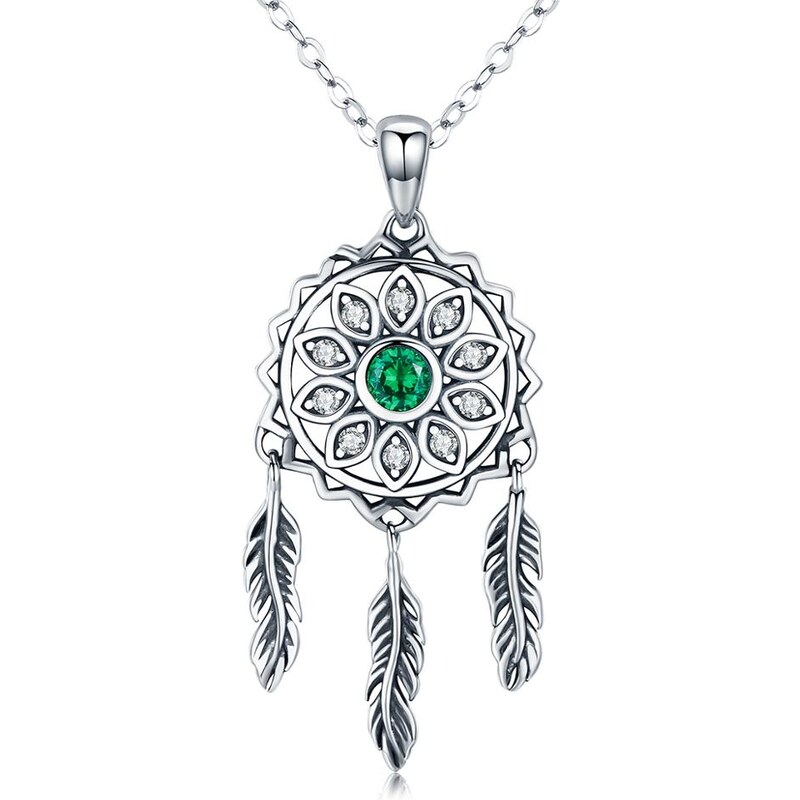 Olivie Strieborný náhrdelník LAPAČ SNOV 3368 31099809