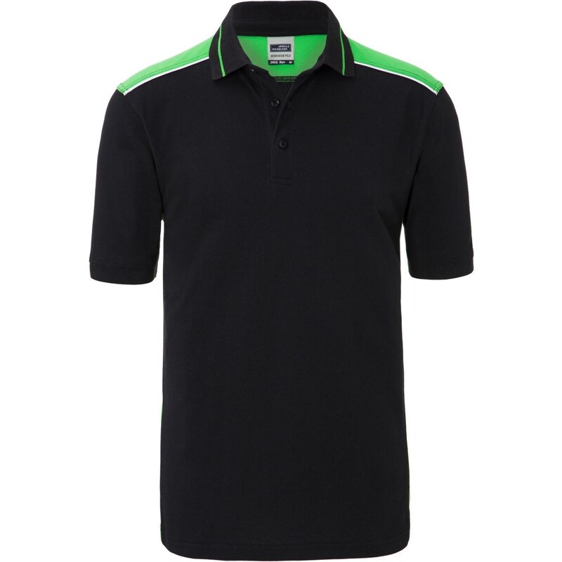 Daiber James & Nicholson Pánske pracovné polo tričko s kontrastom 8 64523503