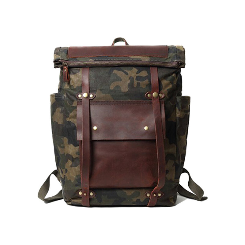 Glara Maskáčový rolovací batoh 57937855