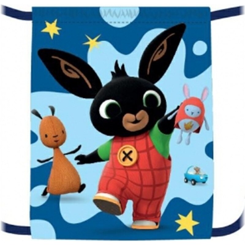 Setino Vrecko na prezúvky Zajačik Bing Bunny - modrý
