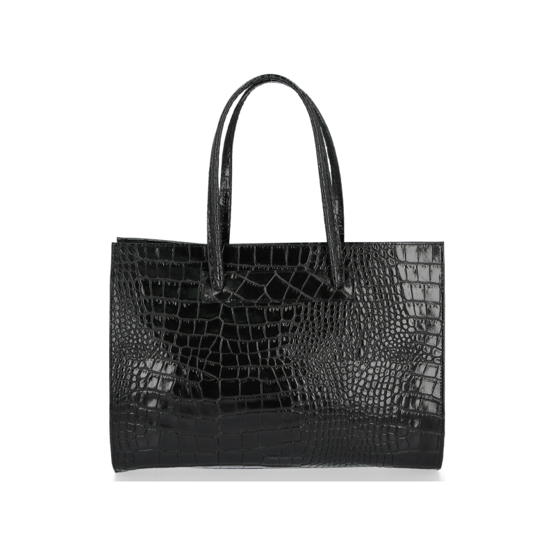 Kožené kabelka aktovka Vittoria Gotti čierna V2026 66812409