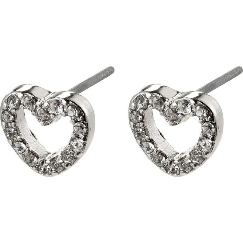 Pilgrim Náušnice Edie strieborná 66078209