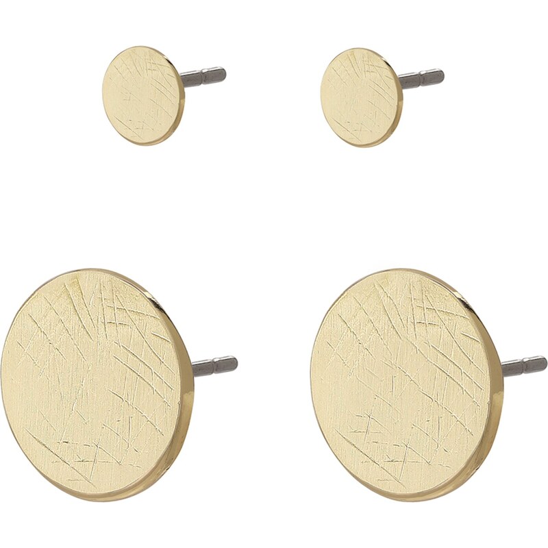 Pilgrim Náušnice Jacy zlatá 16528182