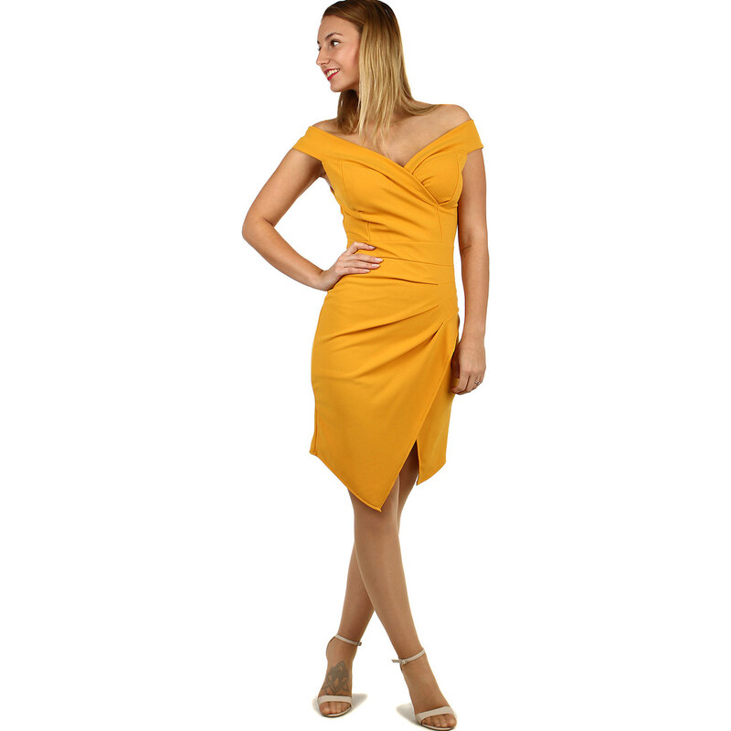 TopMode Krátke spoločenské šaty s odhalenými ramenami 31809599