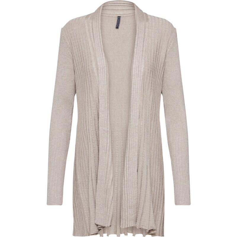 Freequent Kardigán CLAUDISSE béžová / tmavošedá 48052806