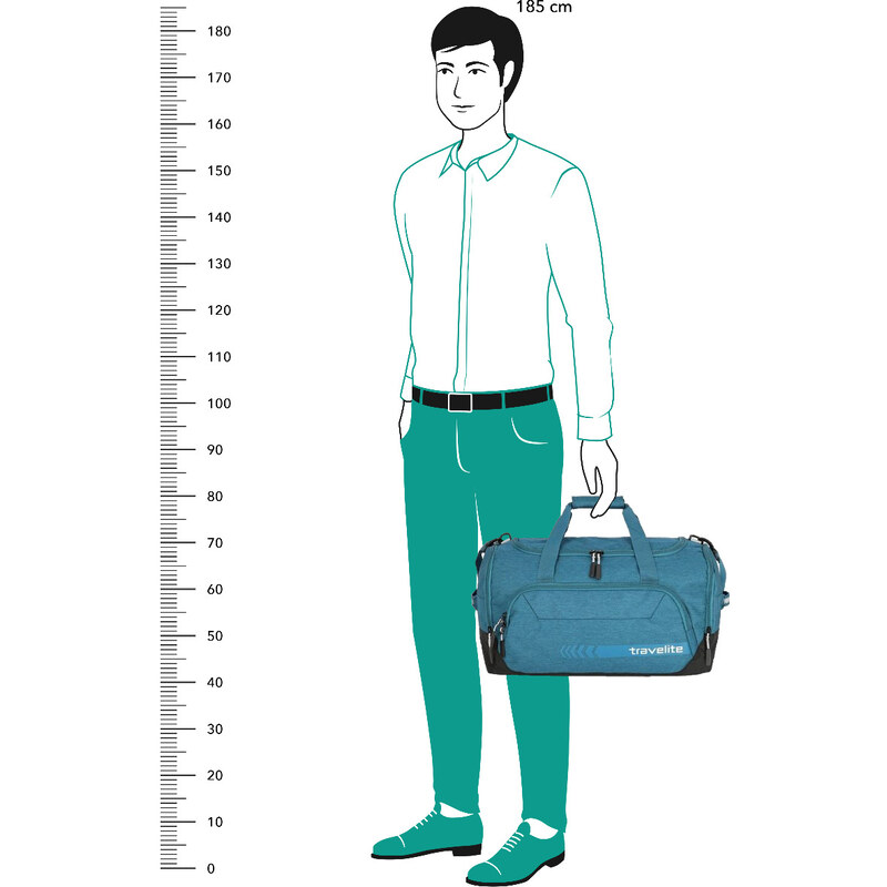 Cestovná taška Travelite Kick Off DufflePetrol 13395983