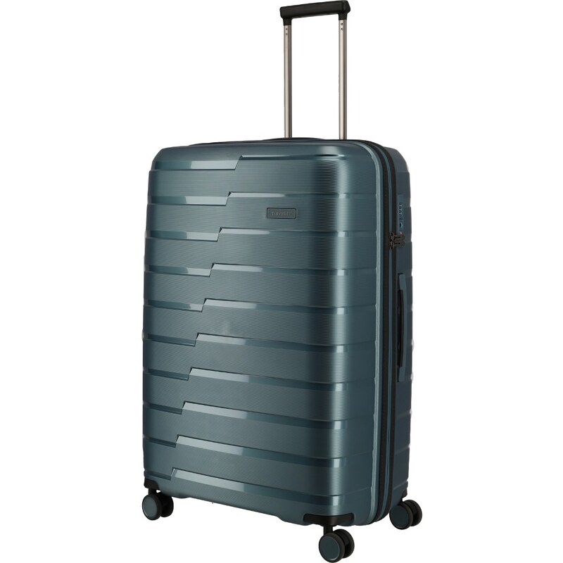Veľký škrupinový kufor na kolieskach Travelite Air BaseIce blue 12829307