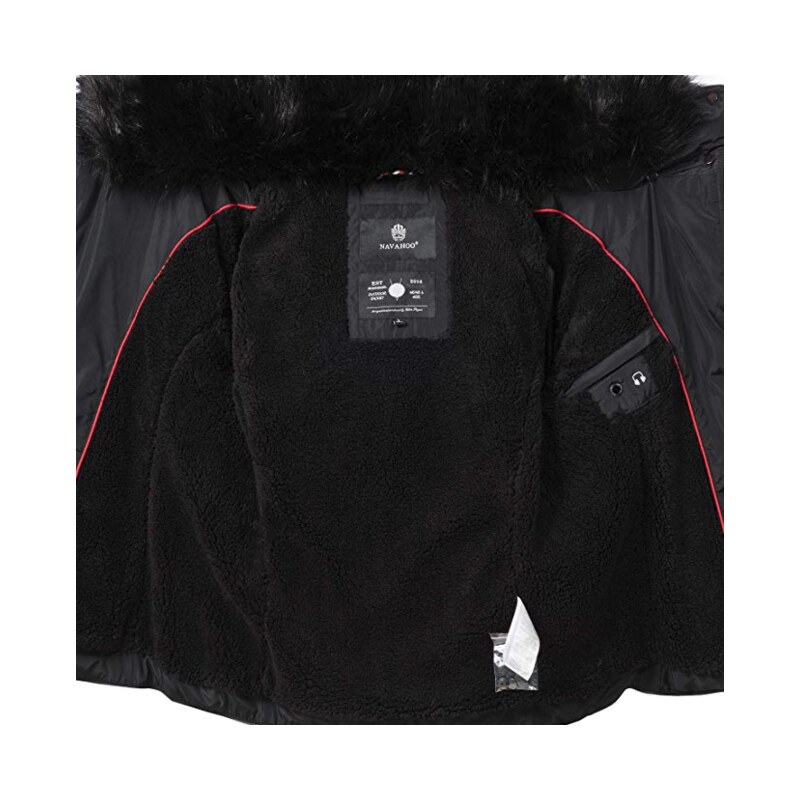 Navahoo Yuki2 dámska zimná bunda, čierna