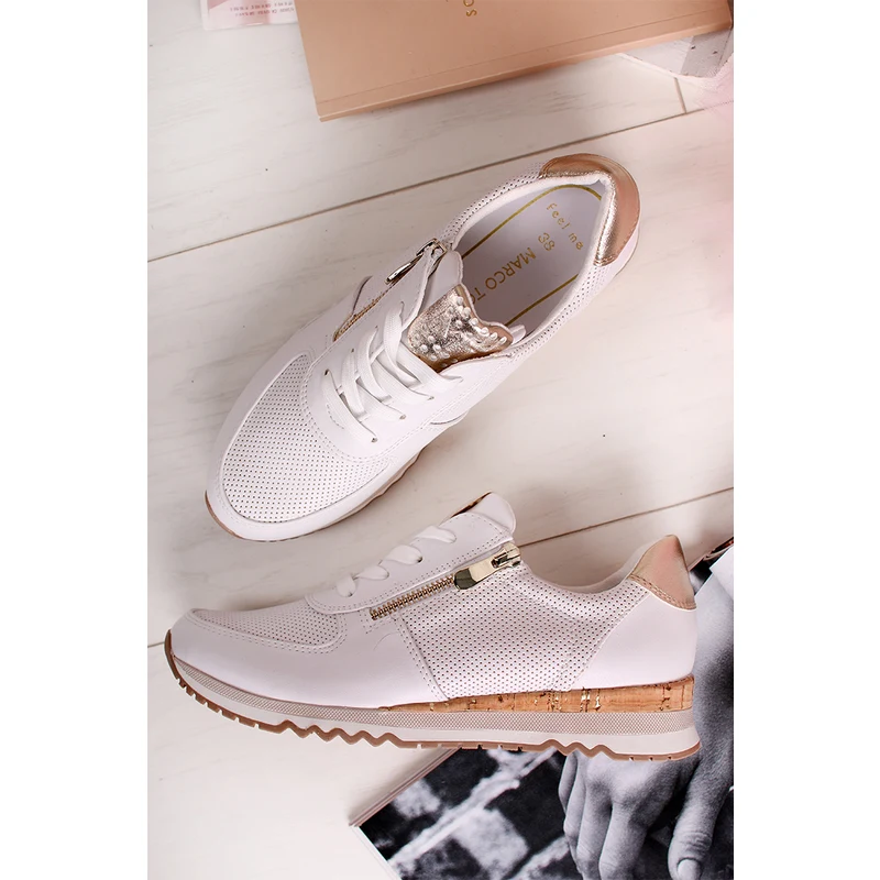MARCO TOZZI Sneaker Für Damen – Stylische Alltagsschuhe Mit Synthetik-Obermaterial