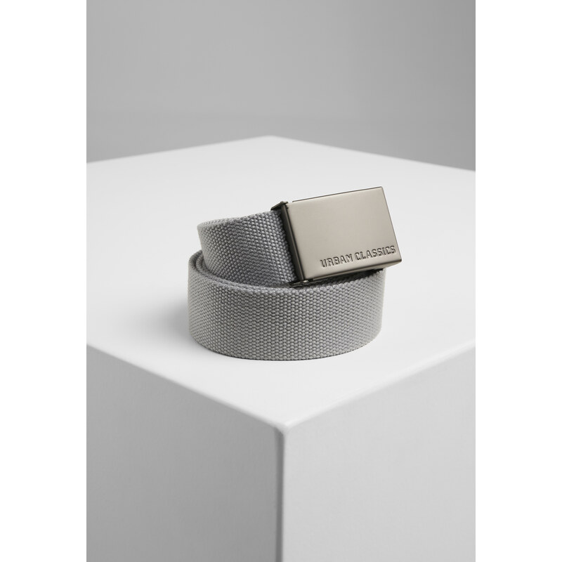 Urban Classics Canvas belts grey 66832481