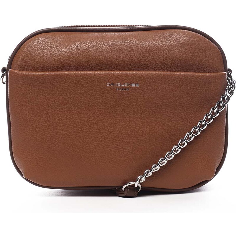 Dámska crossbody kabelka koňaková - David Jones Berivan Two koňak 67231375