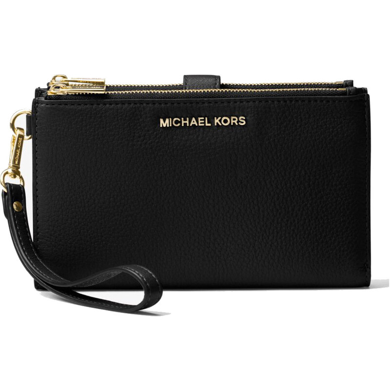 Michael Kors Peněženka Adele Leather Smartphone Wristlet Black 25940107