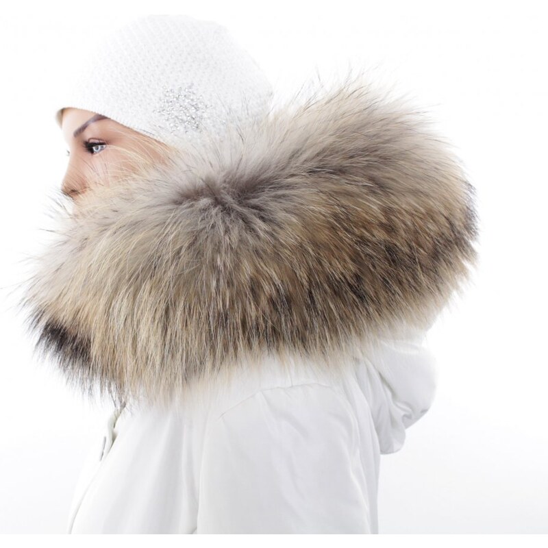 Sikora Kožušinový lem na kapucňu - golier medvedíkovec LM 10 /1(75 cm) 67327329