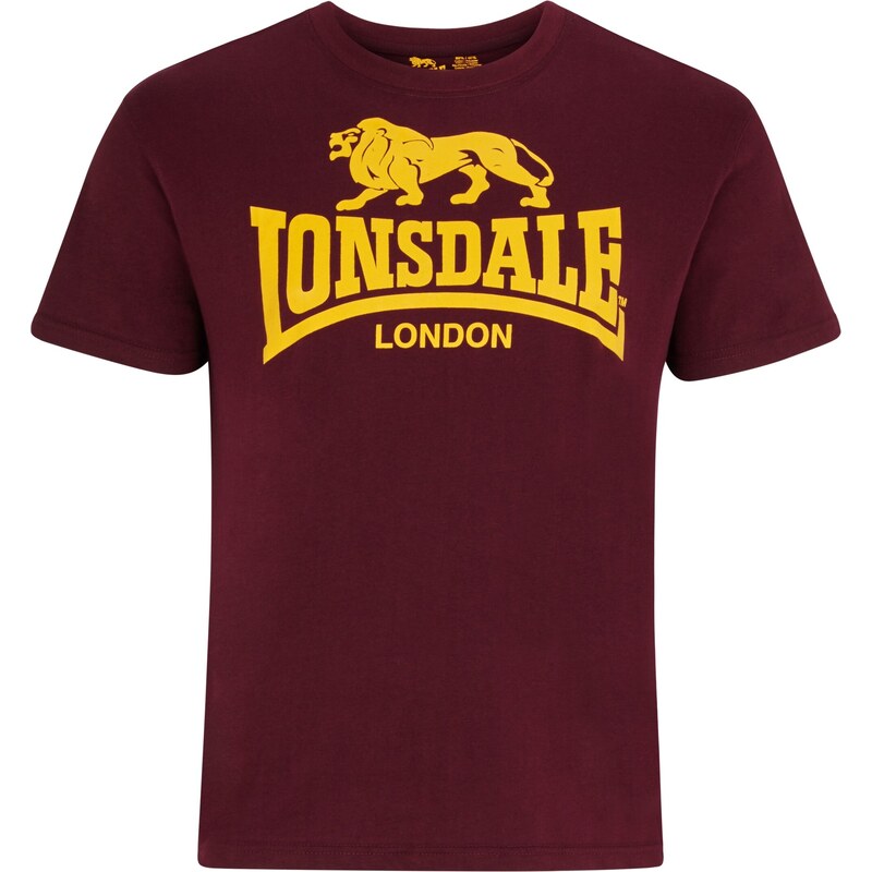 LONSDALE Tričko oranžová / hrdzavo červená 61963663