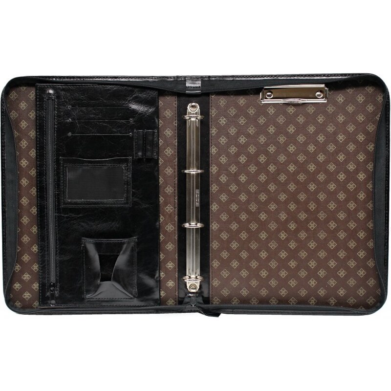 Scorteus Kožená spisovka - diplomatka A4 SC VER.černá 35335670