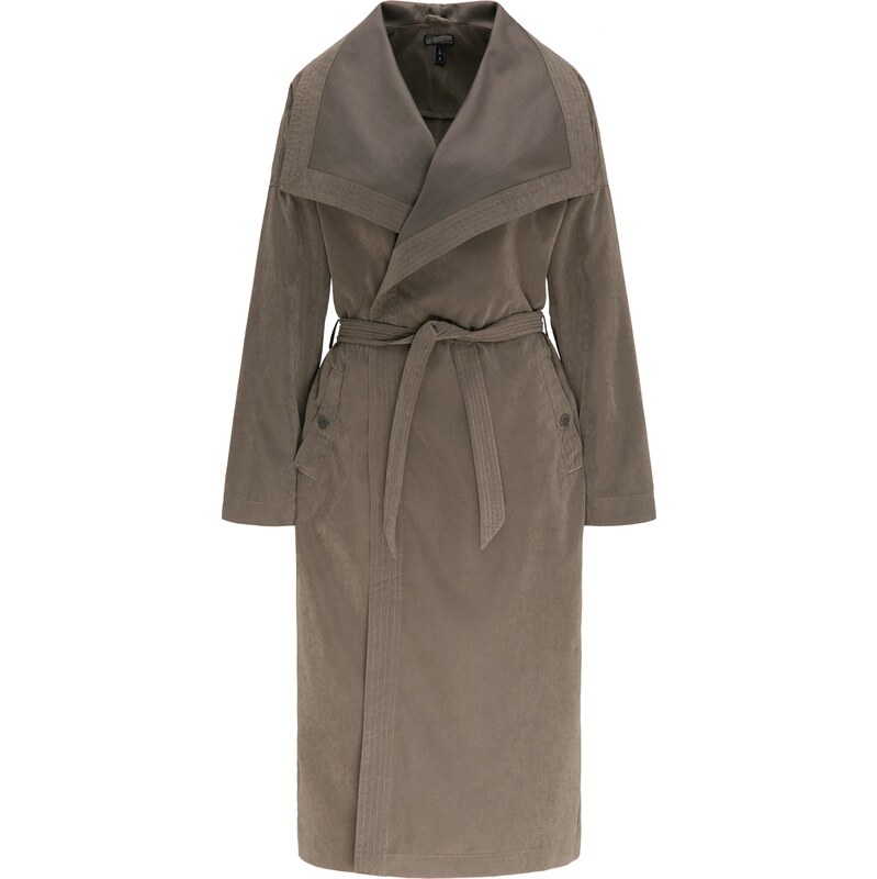 DreiMaster Vintage Prechodný kabát farby bahna 63140749