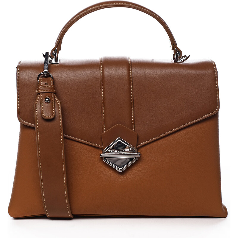 Dámska kabelka do ruky hnedá - David Jones Serga hnedá 67005003