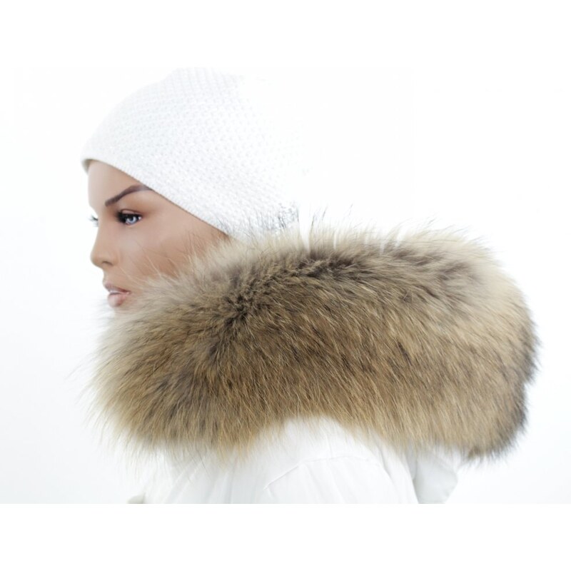 Sikora Kožušinový lem na kapucňu - golier medvedíkovec LM 10/4 (75 cm) 48371922