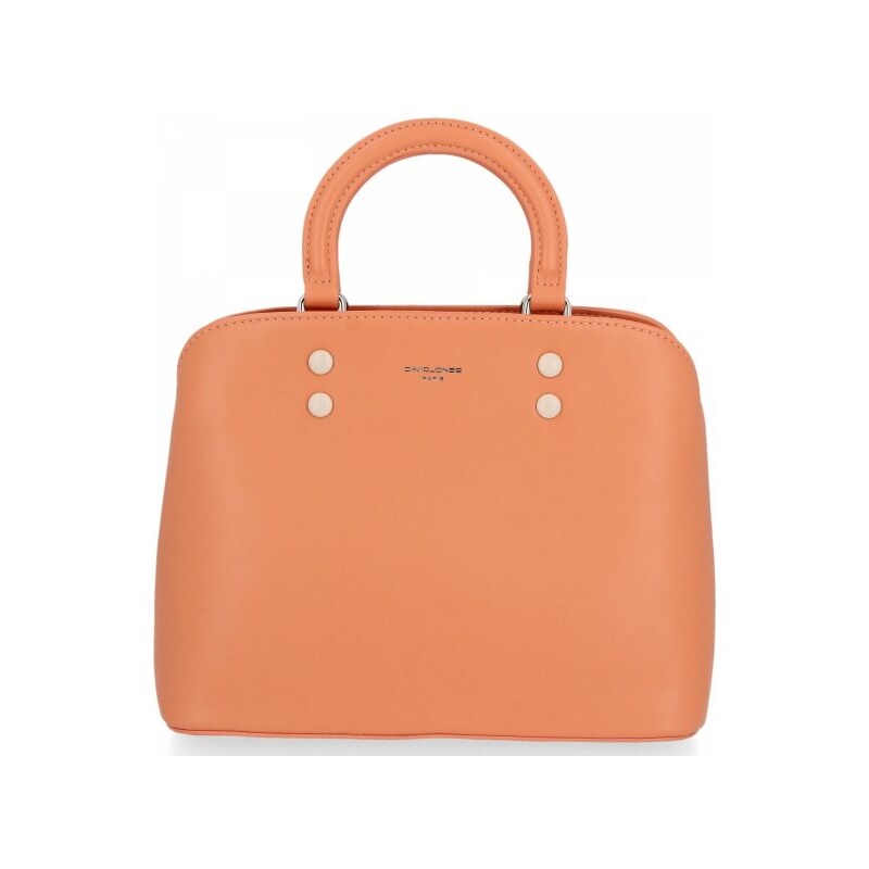 Dámska kabelka kufrík David Jones koralová CM5656 27612726