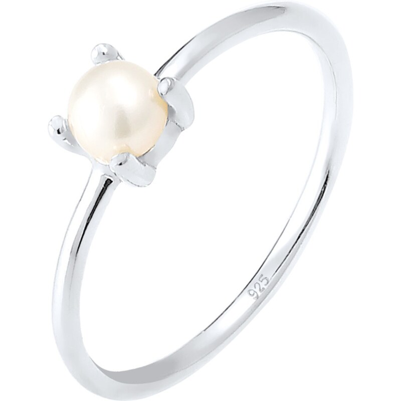 ELLI Prsteň strieborná / perlovo biela 54223023