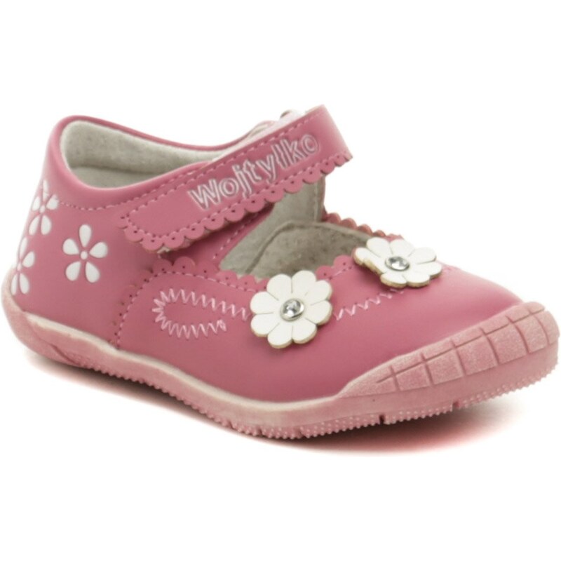 Wojtylko 2BA1088 ružové dievčenské črievičky 15522322
