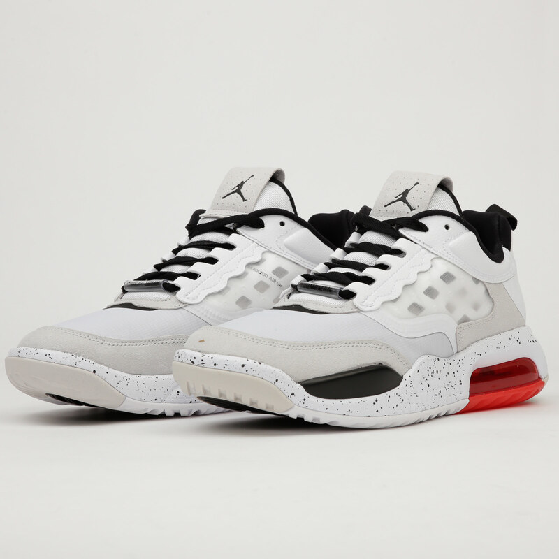 jordan max 200 black red