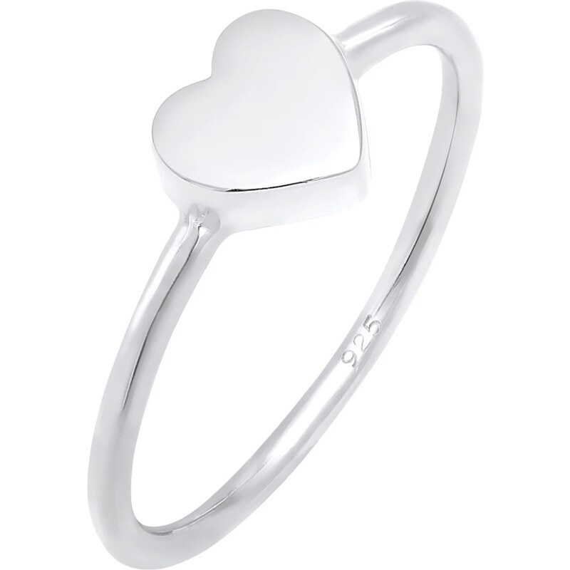 ELLI Prsteň Herz strieborná 54223034
