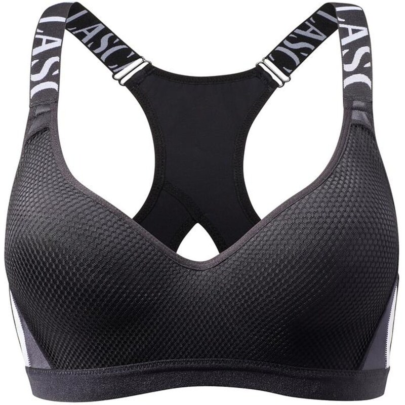 LASCANA ACTIVE Športová podprsenka čierna / biela 54223036