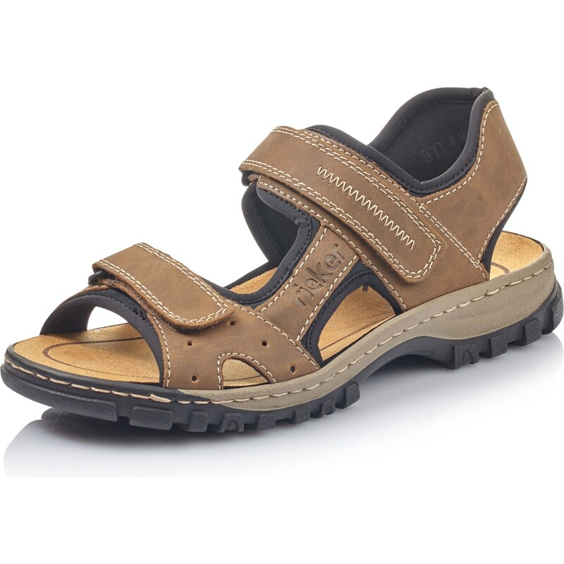 Pánske sandále RIEKER 25084-24 hnedá S4