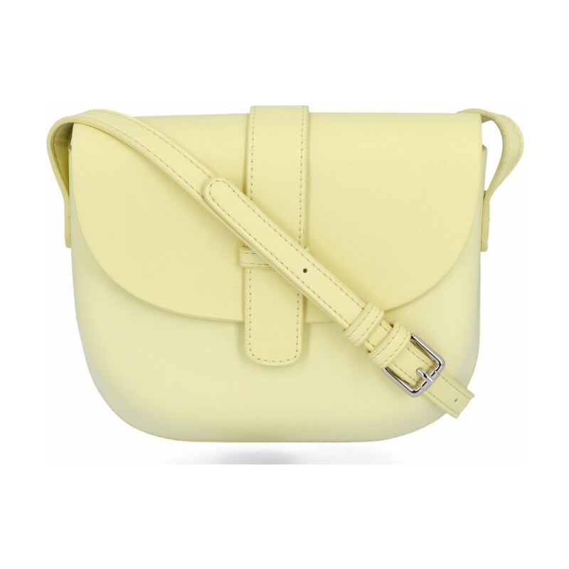 Dámska kabelka listonoška David Jones limetková K016 27612782