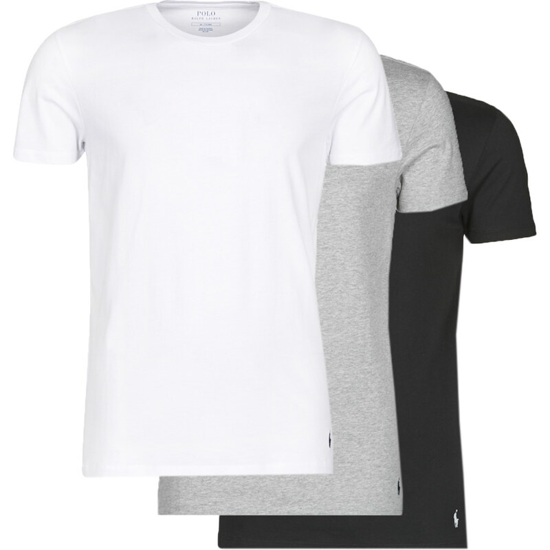 Polo Ralph Lauren Tričká s krátkym rukávom 3 PACK CREW UNDERSHIRT Polo 48279352