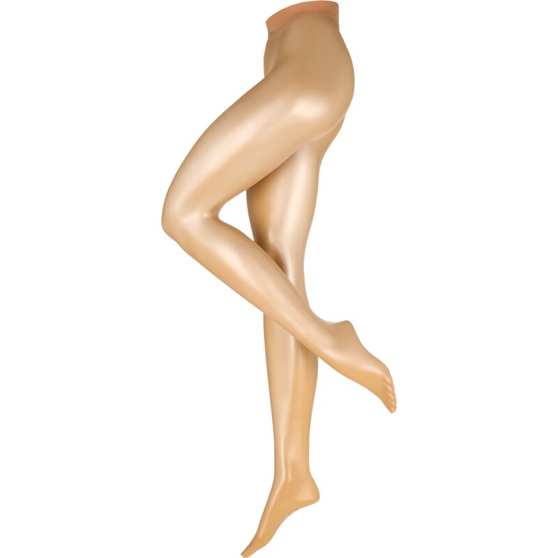 FALKE Jemné pančuchy Natural Glow béžová 65641248