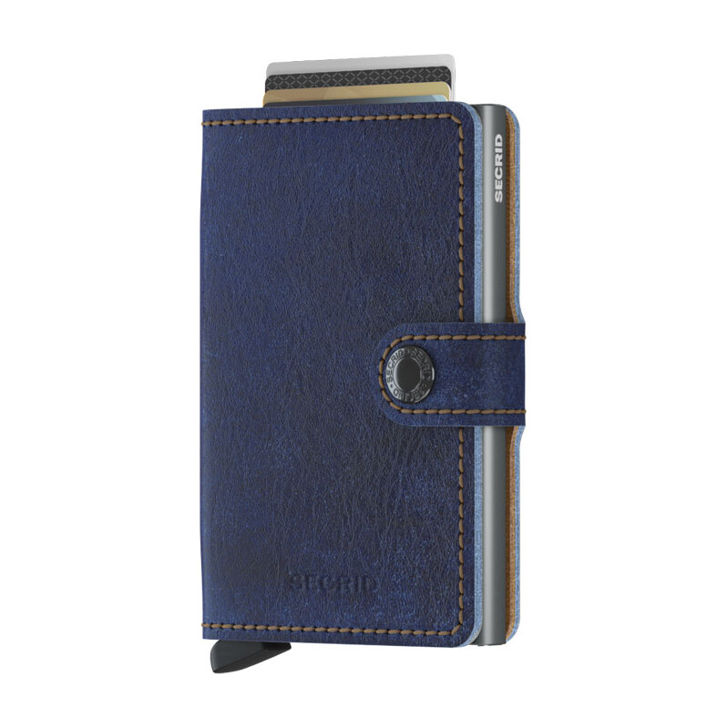 Secrid Miniwallet Indigo 5-Titanium - Unisex - Doplnok Secrid - Modré 66355886