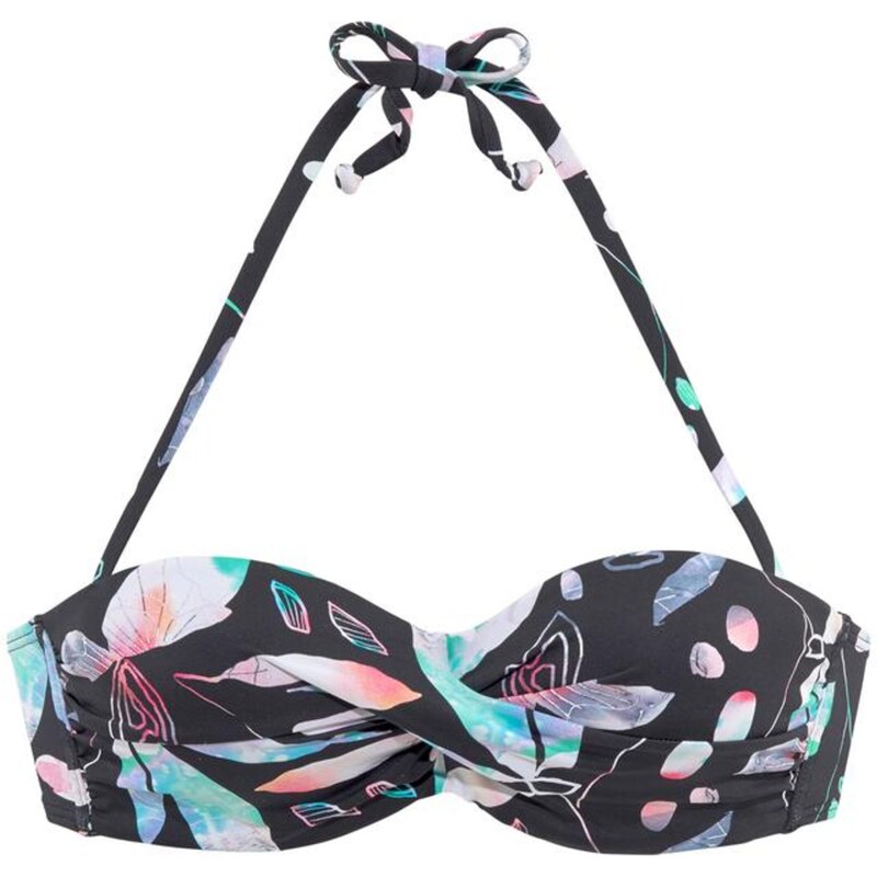 SUNSEEKER Bikinový top tyrkysová / tmavomodrá / svetlofialová / ružová 66846355