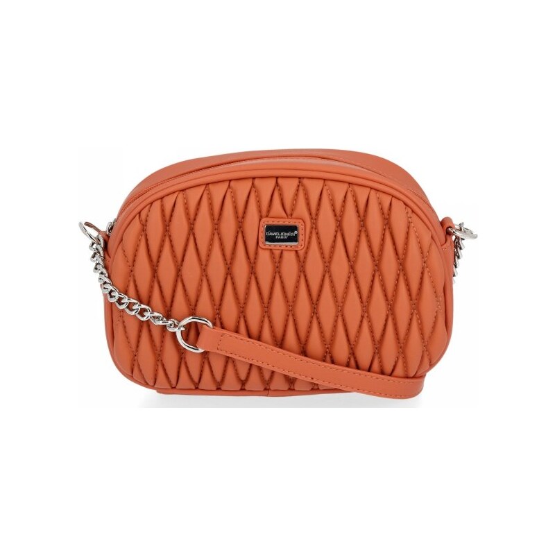 Dámska kabelka listonoška David Jones koralová 6266-1 27612821