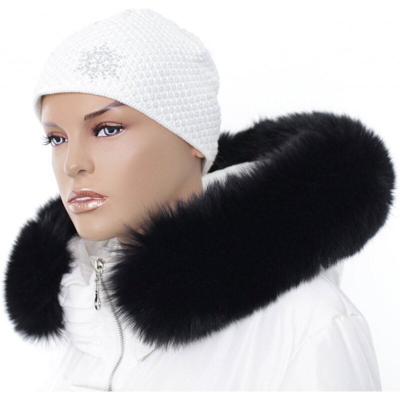 Sikora Kožušinový lem na kapucňu - golier líška L 06/10 (70 cm) 67062272