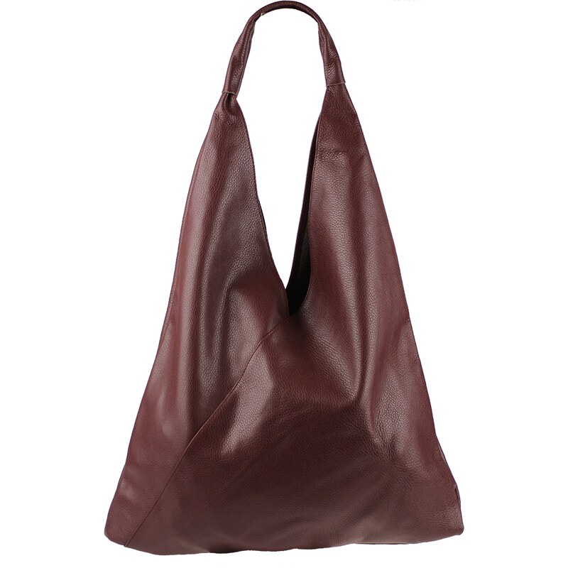 Fialová kožená talianska kabelka Alma Viola Melanzana NovaKabelka.sk 60195448