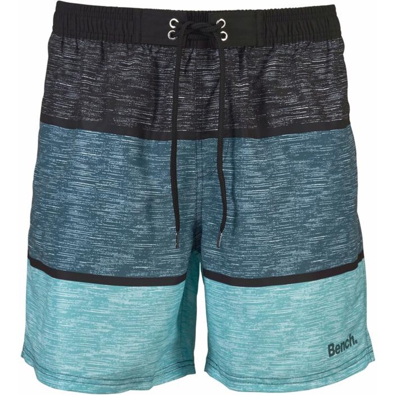 BENCH Plavecké šortky vodová / modrozelená / tmavomodrá / čierna 54220677