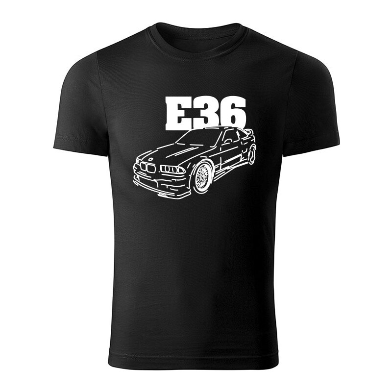 T-ričko BMW e36 line pánske tričko 15777863