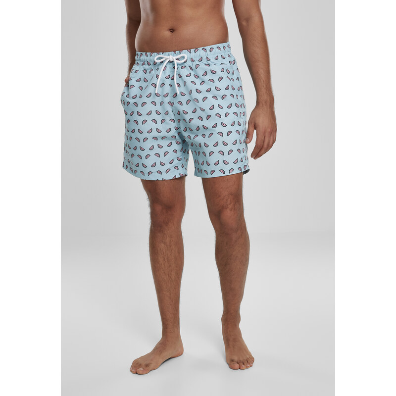 Urban Classics Mens swimwear with melon/blue pattern 67205432