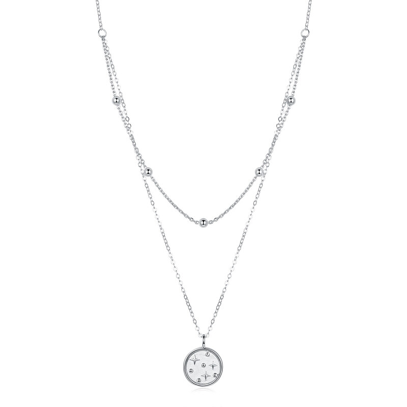 Emporial Royal Fashion náhrdelník Dvojitý hviezdny 45114675
